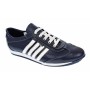 Pantofi barbati sport din piele naturala - Model bleumarin 1053BLA